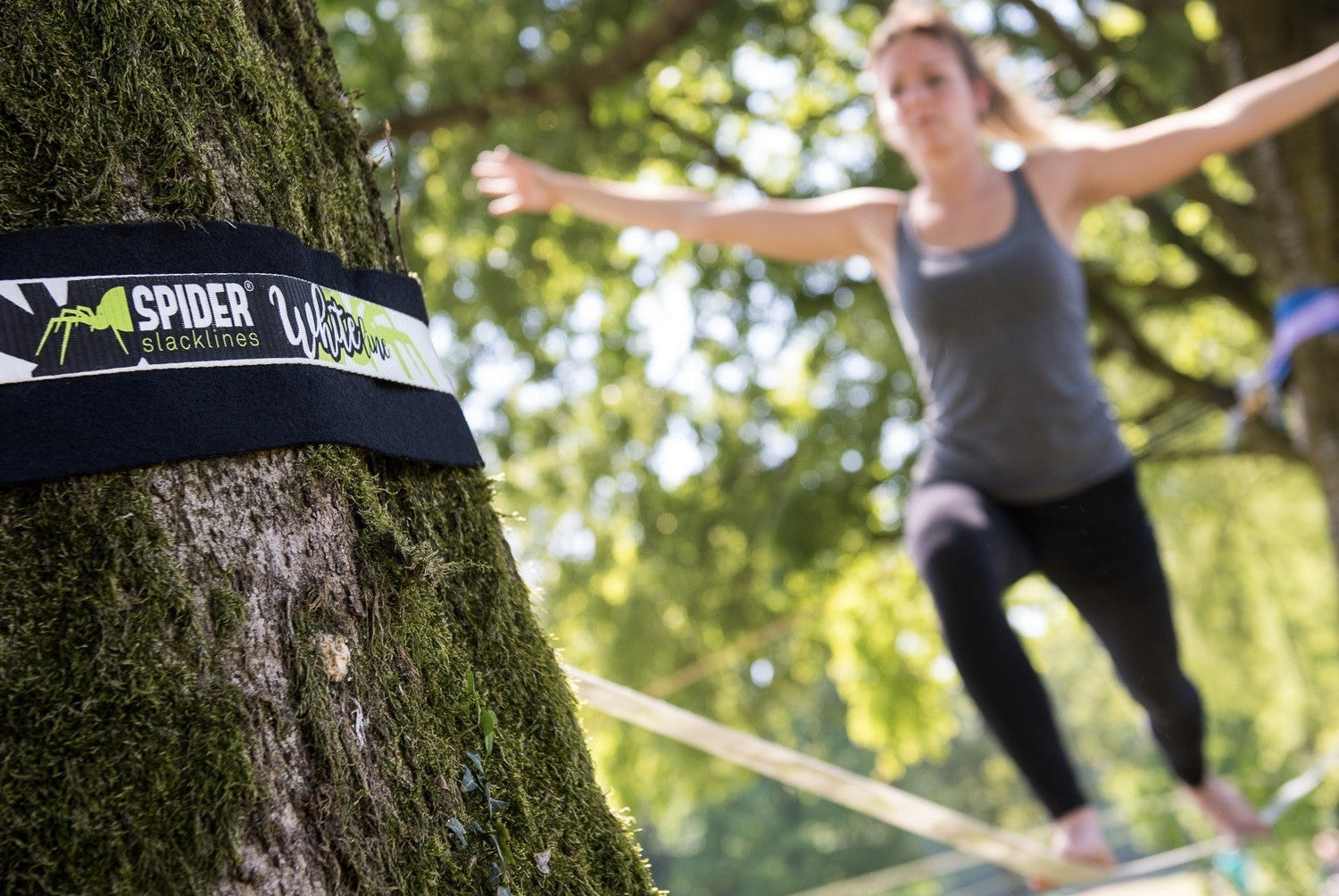 SLACKLINE KIT - WHITE LINE 15