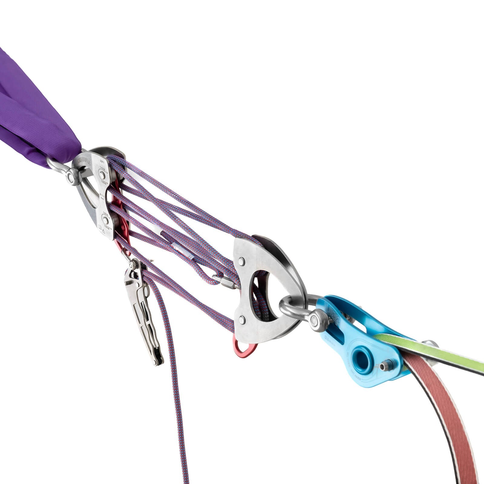 SLACKIMOUFLE QUAD PULLEY SYSTEM