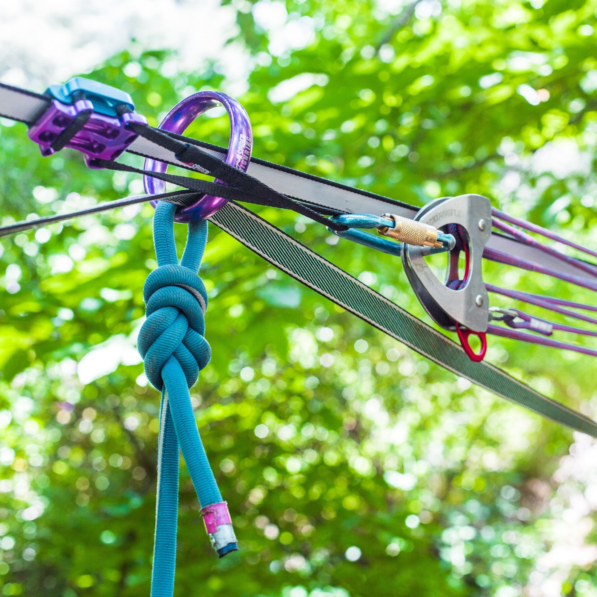 SLACKIMOUFLE QUAD PULLEY SYSTEM