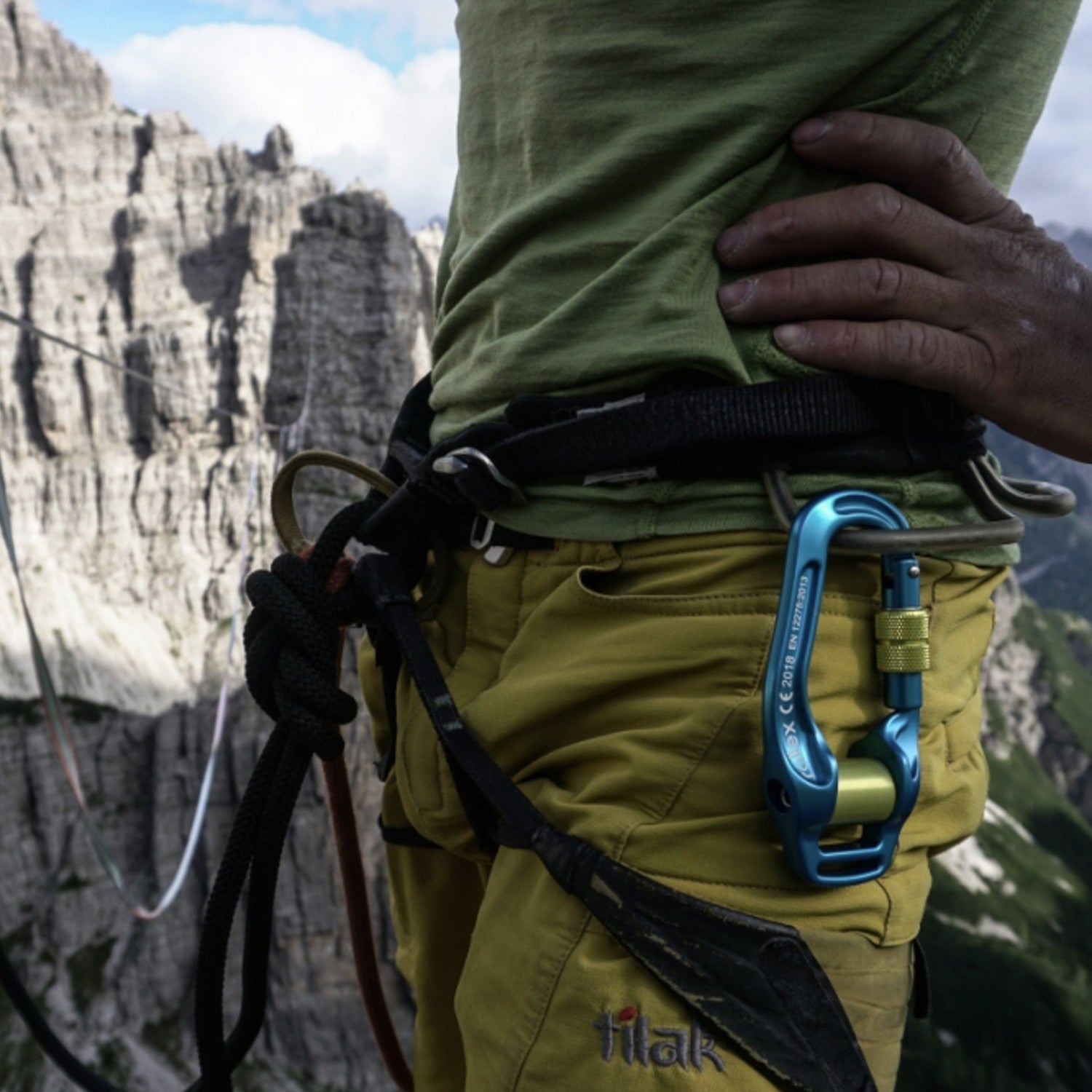 rollex - moschettone carrucola per highline#SELECT MODEL_SG - Screw gate