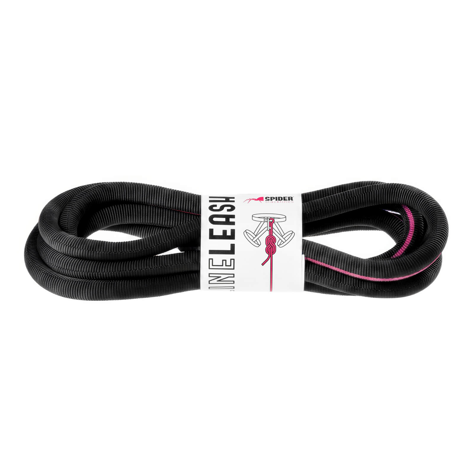 Nudo en 8 del leash negro